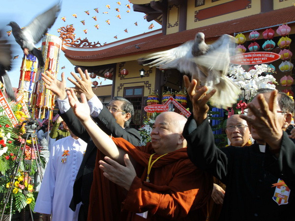 Phó Thủ tướng kiểm tra công tác chuẩn bị Đại lễ Phật đản ảnh 1