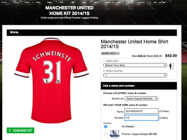 Tên của Bastian Schweinsteiger quá dài để in trên áo của M.U ảnh 1