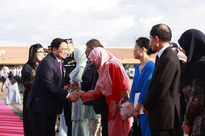 [Photo] Thủ tướng kết thúc chuyến thăm chính thức Brunei Darussalam ảnh 1