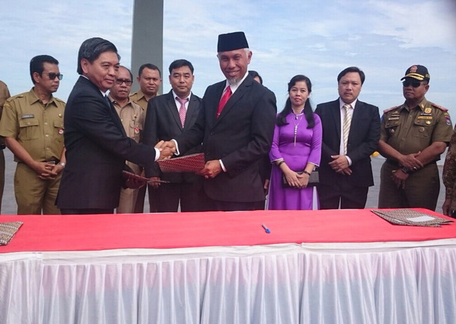 Thành phố Vũng Tàu kết nghĩa với thành phố Padang của Indonesia ảnh 1