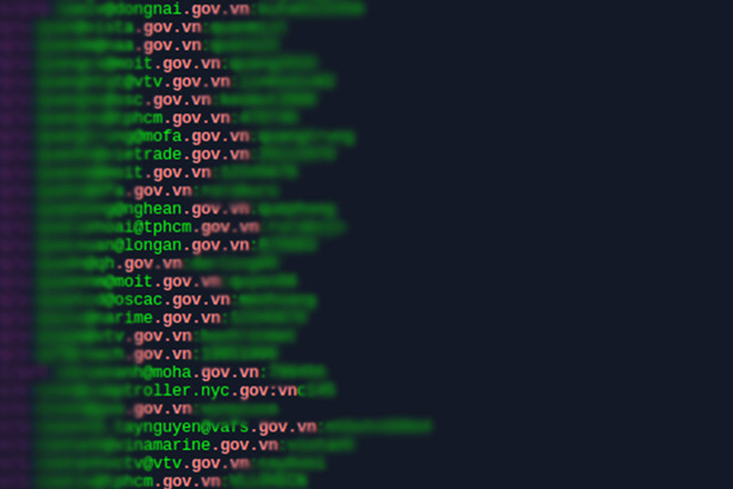 Hàng trăm nghìn email cùng password với đuôi gov.vn bị lộ. (Nguồn: CMC) Lo hacker 'quấy nhiễu' dịp Tết, nhà chức trách lên tiếng cảnh báo ảnh 2