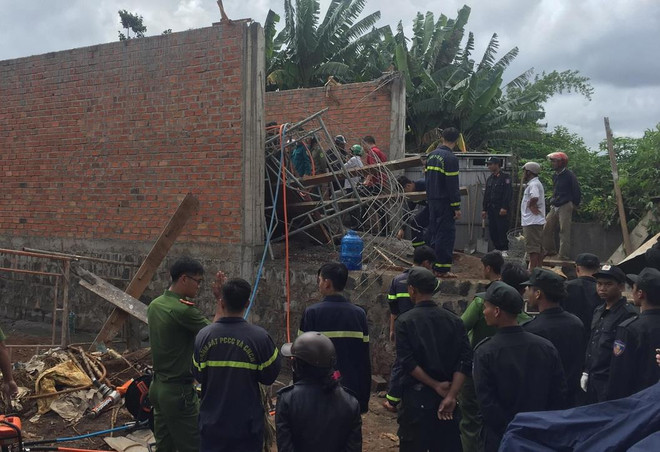 Sập giàn giáo xây dựng tại tỉnh Gia Lai, chủ thầu thiệt mạng ảnh 1