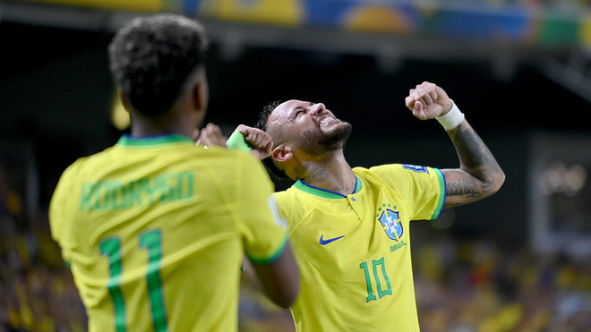 Neymar tỏa sáng giúp Brazil thắng 'hủy diệt' ở Vòng loại World Cup ảnh 1