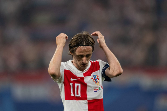 Đã không có điều thần kỳ nào dành cho Luka Modric và Đội tuyển Croatia tại EURO 2024. (Ảnh: THX/TTXVN) ttxvn_tuyen_croatia_2606.jpg