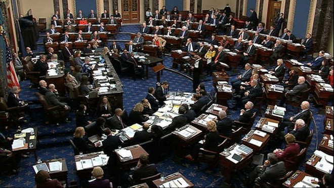Thượng viện Mỹ bắt đầu tiến trình luận tội Tổng thống Trump ảnh 1