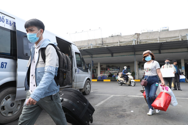 Các bến xe khách tại Thủ đô Hà Nội thưa vắng những ngày cận Tết ảnh 1