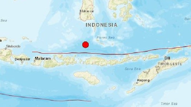 Indonesia lại rung chuyển vì động đất, tâm chấn cách Lombok 500km ảnh 1