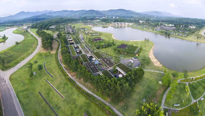 Bộ TN-MT lập đoàn kiểm tra đất đai liên quan 2 sân golf ven hồ Đại Lải ảnh 1