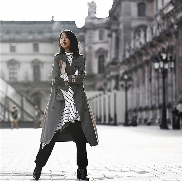 Áo khoác dáng dài sành điệu được "sao" ưa chuộng trong mùa lạnh ảnh 5