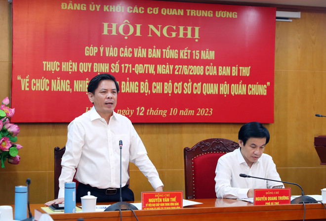 Hội nghị phát huy vai trò lãnh đạo của cơ sở đảng trong hội quần chúng ảnh 2