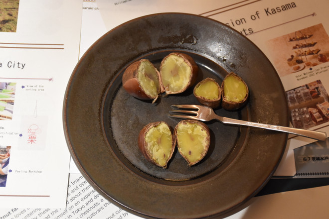 Hạt dẻ Hitomaru - hương vị mùa Thu trong ẩm thực Nhật Bản ảnh 1