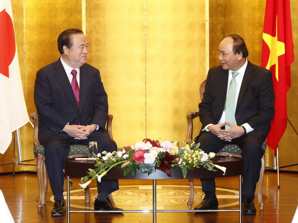 Thủ tướng Nguyễn Xuân Phúc tiếp Thống đốc tỉnh Ibaraki ảnh 1