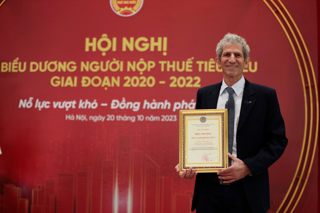 TH được tôn vinh là doanh nghiệp nộp thuế tiêu biểu 2020-2022 ảnh 1