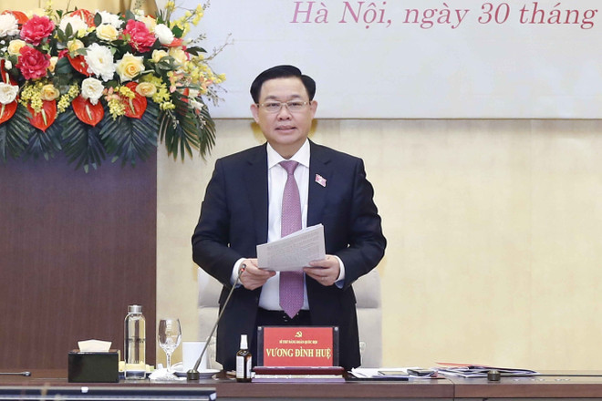 Đoàn Kiểm tra 138 của Bộ Chính trị làm việc với Đảng đoàn Quốc hội ảnh 1