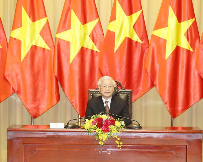 Tổng Bí thư, Chủ tịch nước tiếp các Đại sứ trình Quốc thư ảnh 2