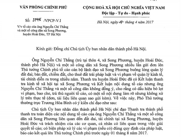 Thanh tra toàn diện nội dung tố cáo của công dân Hà Nội về đất đai ảnh 1