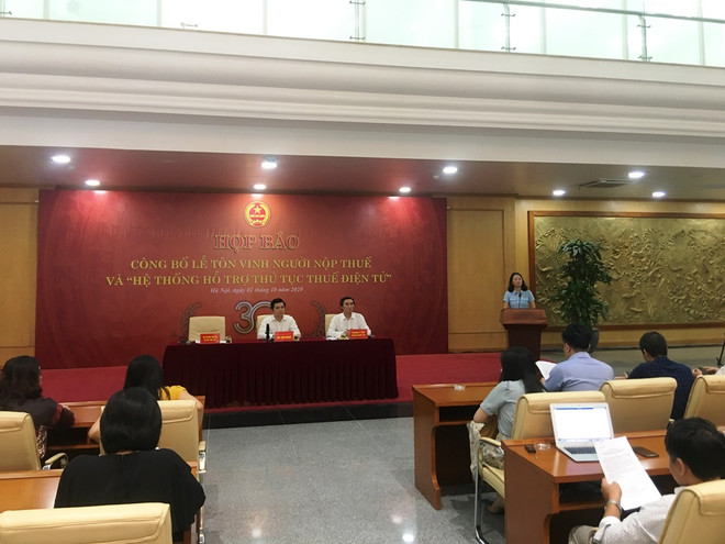 Tôn vinh Người nộp thuế tiêu biểu trong quá trình 30 năm ảnh 1