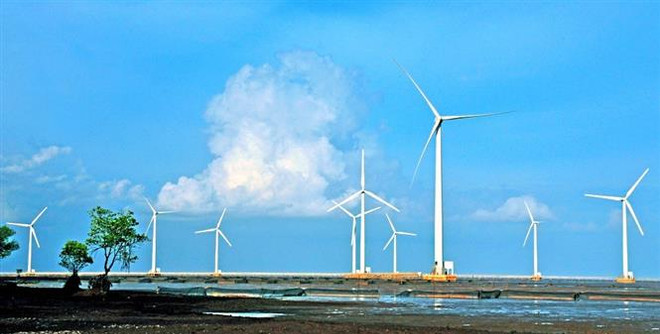 Sóc Trăng: Khởi công nhà máy điện gió vùng ven biển Vĩnh Châu ảnh 1