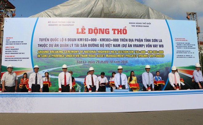 Động thổ Dự án nâng cấp Quốc lộ 6 giai đoạn 2 qua tỉnh Sơn La ảnh 1