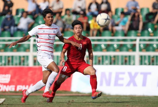 Thua sốc U18 Campuchia, U18 Việt Nam bị loại khỏi giải U18 Đông Nam Á ảnh 1
