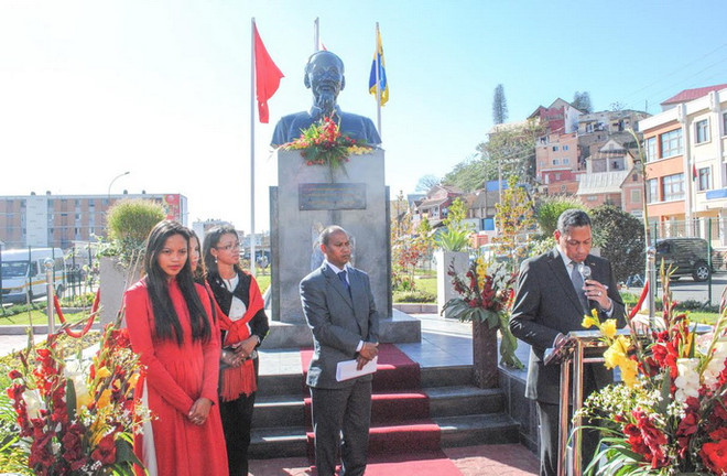 Hoàn thành tôn tạo di tích Quảng trường Hồ Chí Minh ở Madagascar ảnh 1