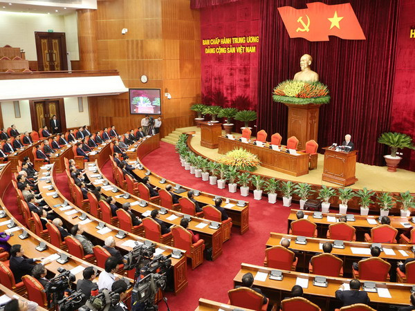 Ngày làm việc cuối Hội nghị 12: Thông qua Nghị quyết Hội nghị ảnh 1