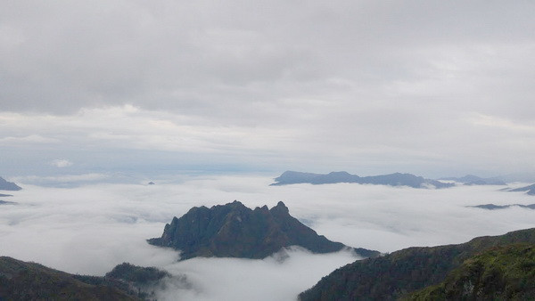 Những "đại dương mây" đẹp ngỡ ngàng trên núi cao Bát Xát ảnh 3