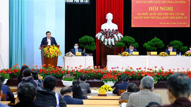 Trưởng Ban Nội chính TW ghi nhận các kiến nghị của cử tri Lâm Đồng ảnh 1