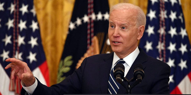 Tổng thống Mỹ Joe Biden. (Nguồn: AFP/Getty Images) Người dân Mỹ tin tưởng vào khả năng phục hồi kinh tế của Tổng thống Mỹ ảnh 1
