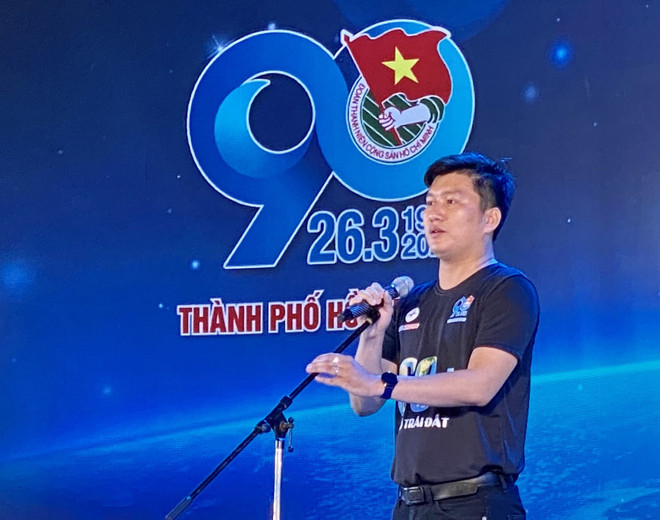 Thành phố Hồ Chí Minh: Hàng trăm người đạp xe hưởng ứng Giờ Trái đất ảnh 2