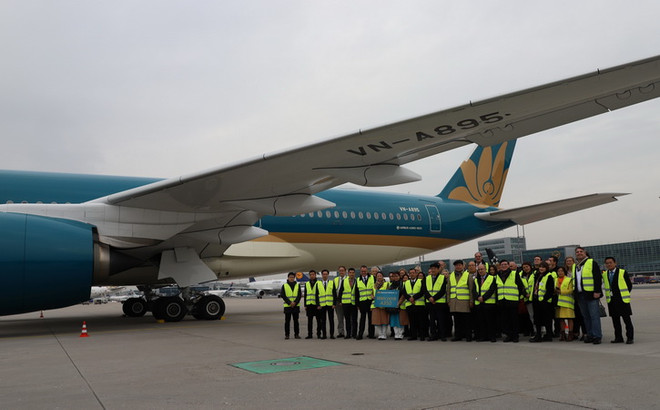 Vietnam Airlines khai thác máy bay Airbus A350 tuyến bay tới Đức ảnh 1