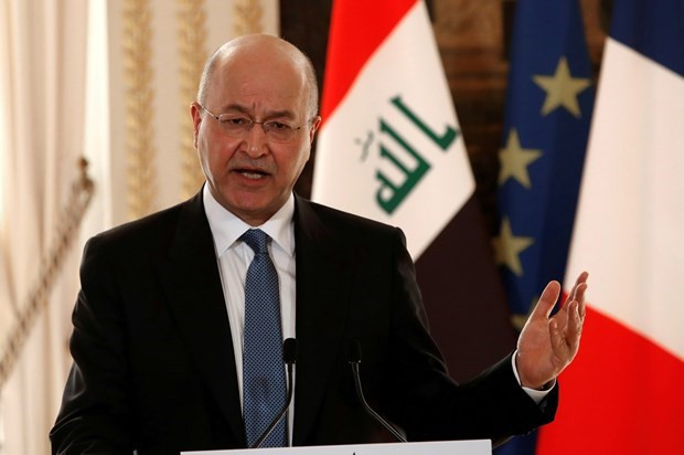 Tổng thống Iraq Barham Salih đề cập khả năng bầu cử sớm ảnh 1