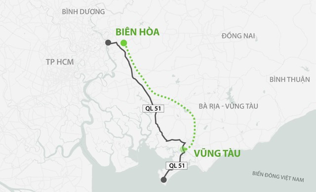 Đầu tư xây dựng đường bộ cao tốc Biên Hòa-Vũng Tàu. (Nguồn: baochinhphu.vn) Chủ trương đầu tư dự án xây dựng đường bộ cao tốc Biên Hòa-Vũng Tàu ảnh 1