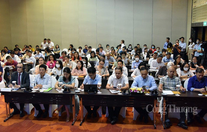Lễ khởi động Hợp phần 3 Dự án chính sách thương mại và xúc tiến xuất khẩu thu hút sự chú ý của nhiều doanh nghiệp, tổ chức xúc tiến thương mại. (Nguồn: congthuong.vn) Khởi động Hợp phần 3 dự án chính sách thương mại và xúc tiến xuất khẩu ảnh 2