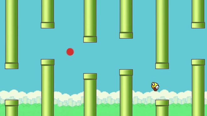 Flappy Bird bất ngờ xuất hiện ngay đầu sự kiện của Google ảnh 1