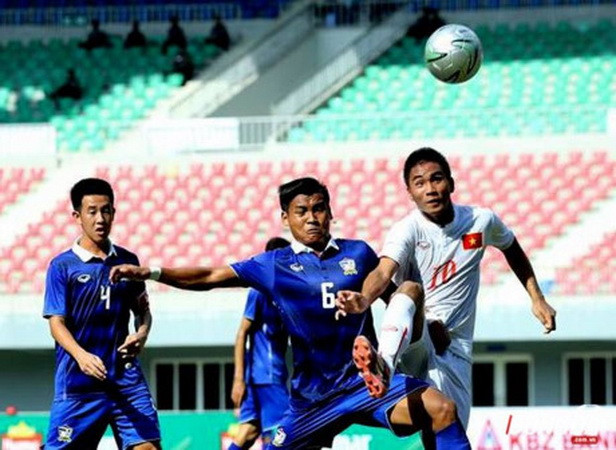 U19 Việt Nam hạ U19 Thái Lan ở trận ra quân KBZ Bank Cup ảnh 1