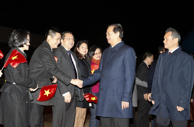 Thủ tướng Nguyễn Tấn Dũng thăm làm việc tại Vương quốc Bỉ và EU ảnh 1