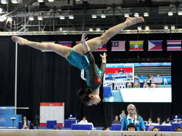 Hà Thanh tiếp tục giành huy chương vàng nhảy chống nữ ảnh 1