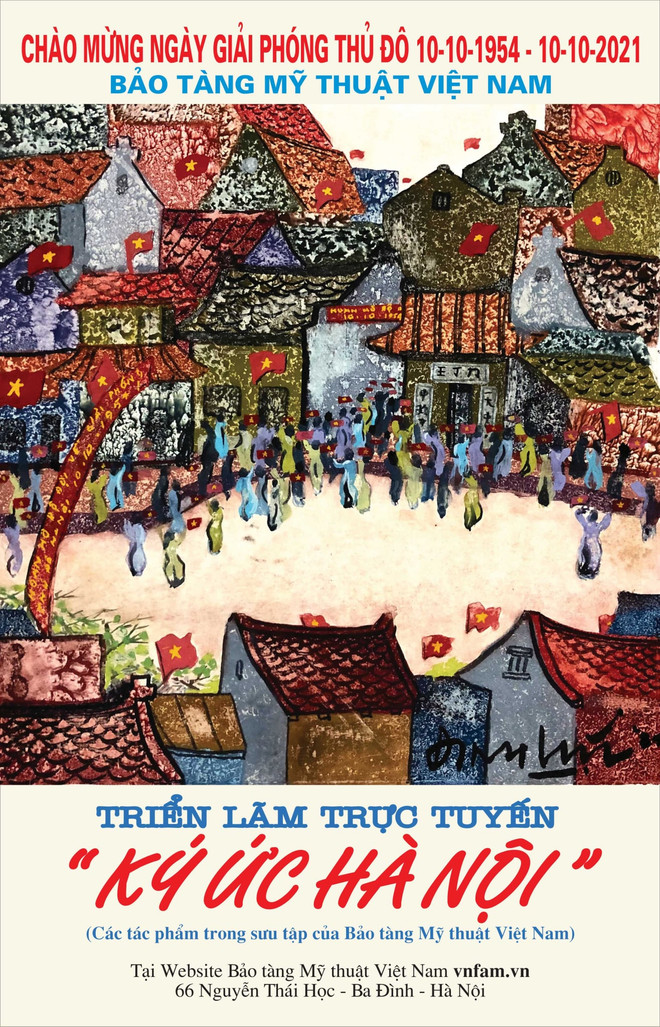 Triển lãm trực tuyến 'Ký ức Hà Nội' mừng ngày giải phóng thủ đô ảnh 1