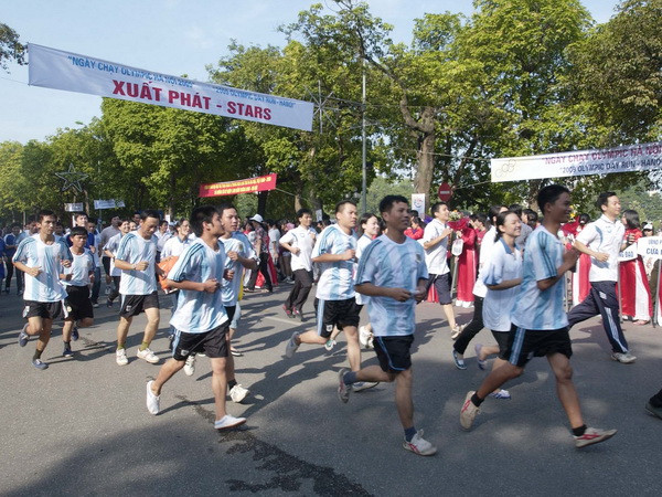 Ngày chạy Olympic vì sức khỏe sẽ diễn ra đồng thời trên toàn quốc ảnh 1