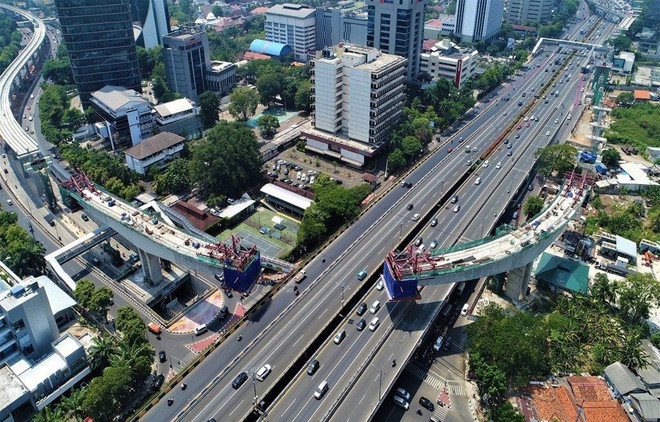 Một góc của thủ đô Jakarta nhìn từ trên cao. (Nguồn: thejakartapost) Malaysia tham vọng thành quốc gia hàng đầu về hệ sinh thái khởi nghiệp ảnh 1
