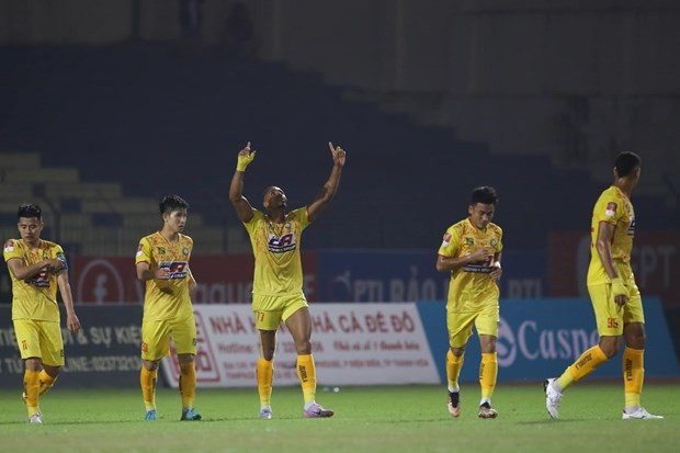 Thanh Hóa là đội bóng duy nhất chưa thua ở V-League mùa này. (Nguồn: Thanh Hóa FC) V-League 2023: Thanh Hóa độc chiếm ngôi đầu sau 'cơn mưa bàn thắng' ảnh 2