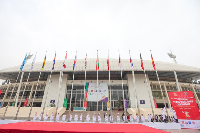 SEA Games 31: Lễ thượng cờ thể hiện bản sắc văn hóa, con người VN ảnh 1