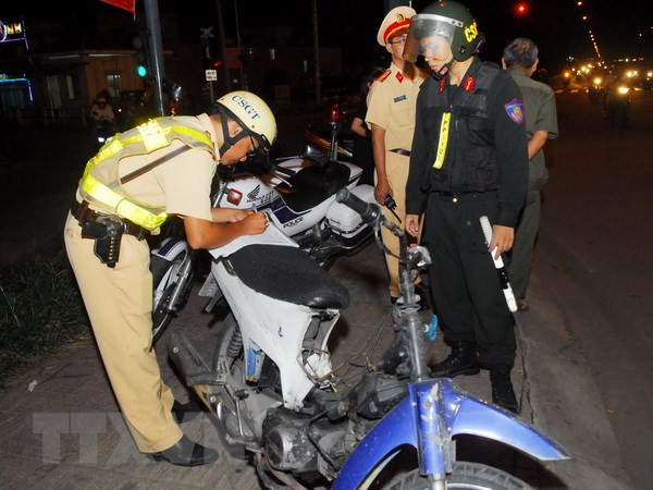 An Giang: Bắt nhóm thanh, thiếu niên tụ tập, đua xe trái phép ảnh 1