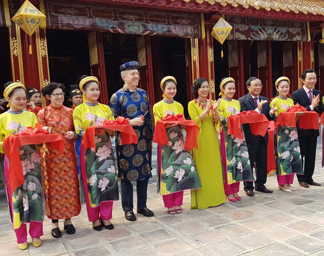 Hoàn thành việc bảo tồn di tích Triệu Tổ Miếu ở Đại Nội Huế ảnh 1