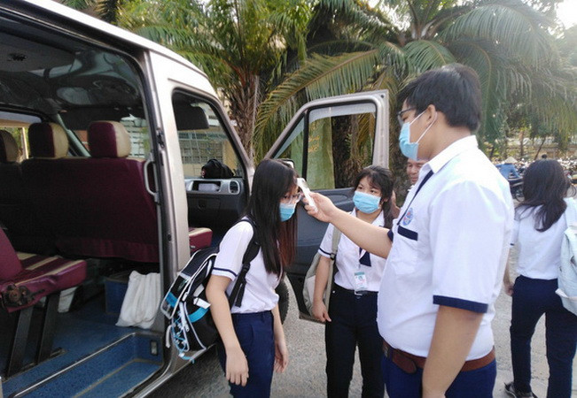 Tiền Giang: Tổ chức dạy học trực tiếp bảo đảm an toàn chống COVID-19 ảnh 1