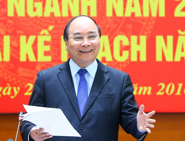 Thủ tướng Chính phủ Nguyễn Xuân Phúc. (Ảnh: Thống Nhất/TTXVN) Thủ tướng làm Trưởng Ban Chỉ đạo quốc gia về hội nhập quốc tế ảnh 1