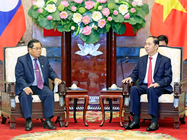Chủ tịch nước tiếp Phó Chủ tịch Quốc hội Lào Sengnouane Sayalat ảnh 1