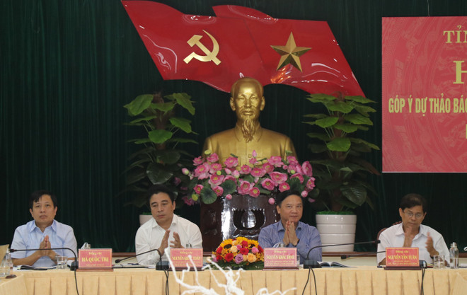 Góp ý dự thảo Báo cáo chính trị Ban Chấp hành Đảng bộ tỉnh Khánh Hòa ảnh 1