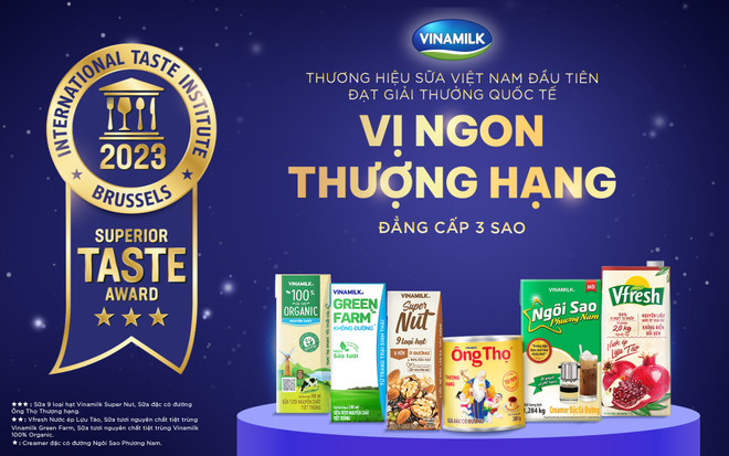 Vinamilk nhận giải thưởng quốc tế cao nhất về Vị ngon thượng hạng ảnh 2